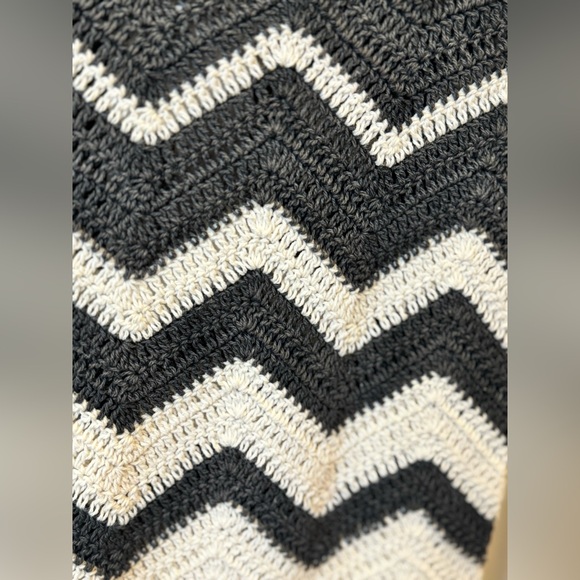 Bonpoint Crotched Knit Pattern Dress - Picture 6 of 7